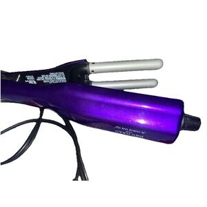 Bed Head A-Wave-We-Go Adjustable Waver BH336C Purple Curling Iron Beach Waves